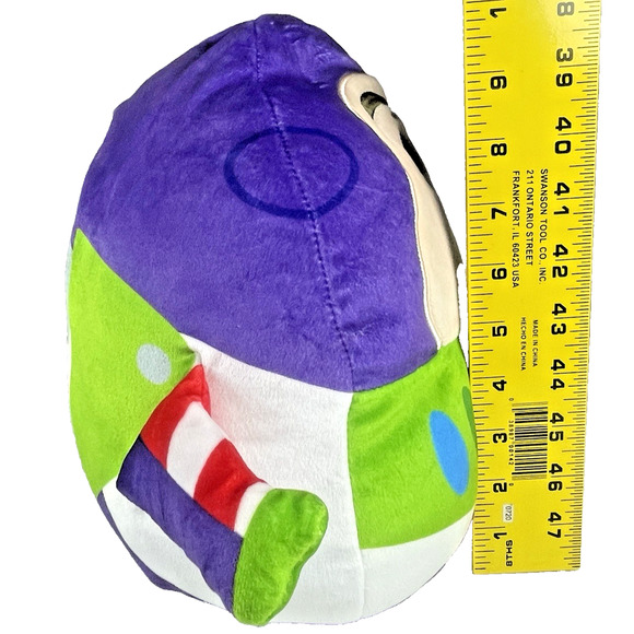 Disney Squishmallow Buzz Lightyear 10" Plush Toy Story Kellytoy Space Ranger - Picture 4 of 8